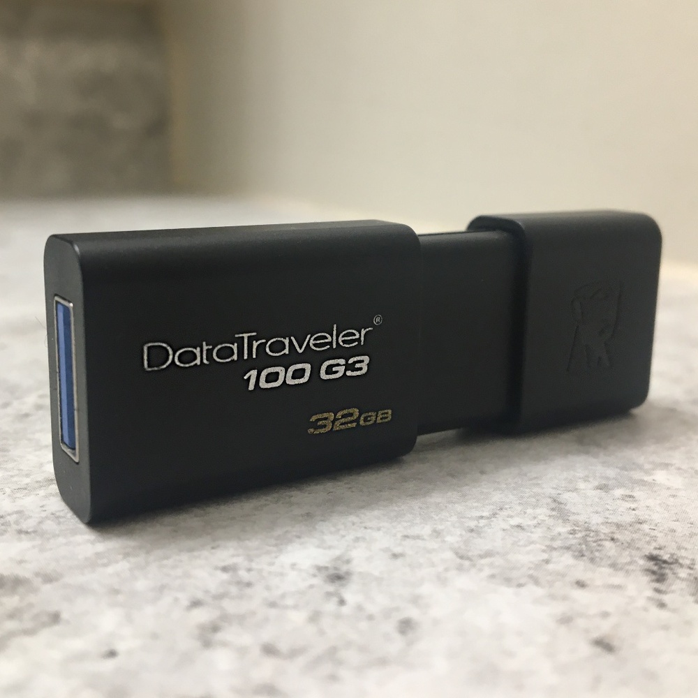 Kingston (DataTraveler 100 G3) 32GB USB 3.0 Flash Drive